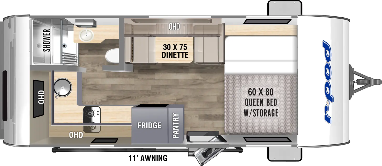 NEW 2024 Forest River R-POD 194C